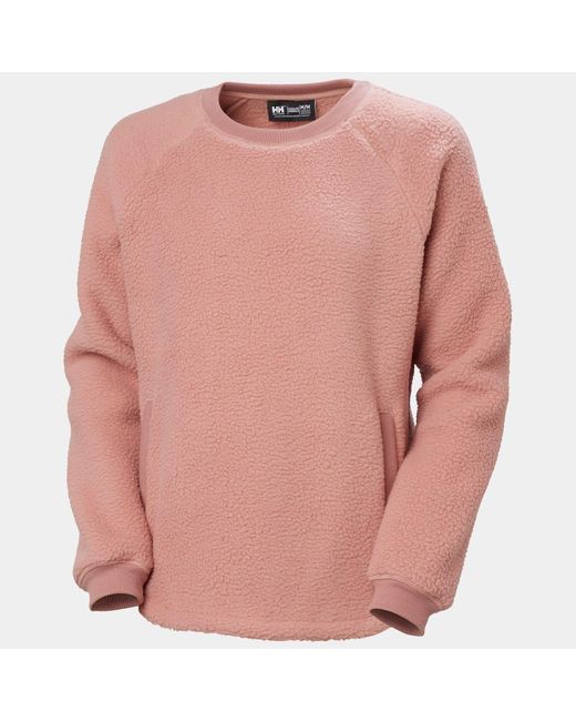 Helly Hansen Pink Escape Teddy Sweater