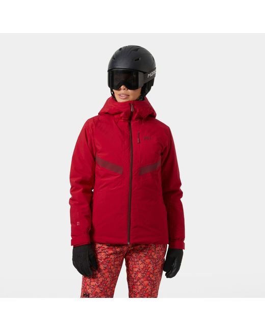 Edge 3.0 Ski Jacket Mujer Helly Hansen de color Red
