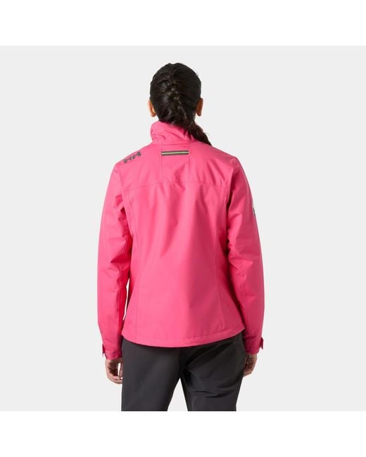 Helly Hansen Pink Crew Midlayer Sailing Jacket 2.0