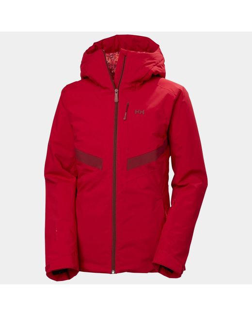 Edge 3.0 Ski Jacket Mujer Helly Hansen de color Red