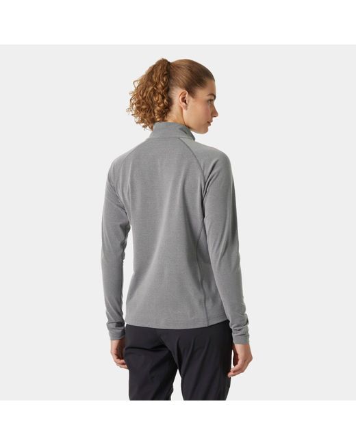Tyri Half-Zip Mujer Helly Hansen de color Gray