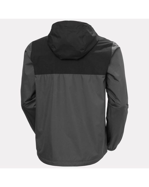 Helly Hansen Gray Vancouver Rain Jacket for men