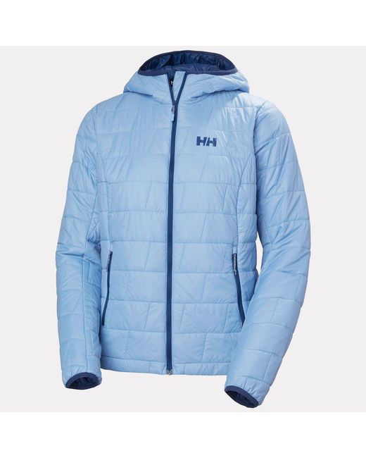 Helly Hansen Blue Lifaloft Hooded Insulator
