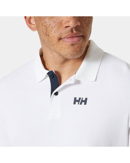 Helly Hansen White Ocean Polo 2.0 for men