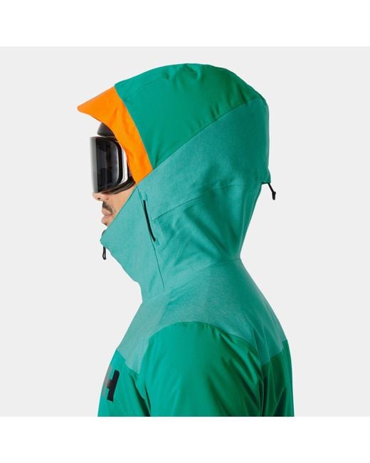 Helly Hansen Green Powdreamer 2.0 Jacket for men