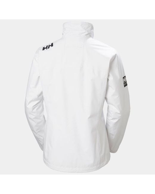 Helly Hansen Gray Damen Crew Midlayer-Segeljacke 2.0