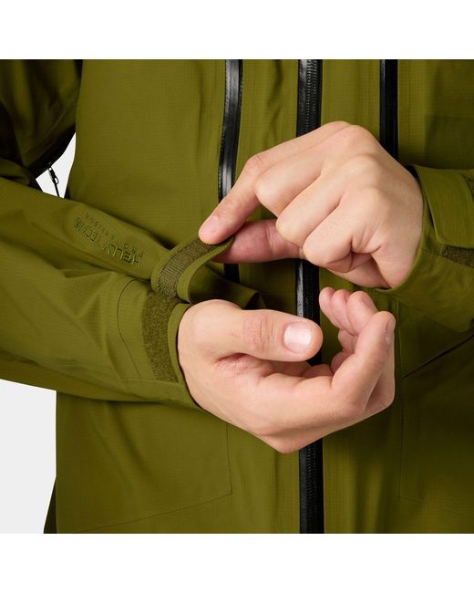 Lifa Merino Midweight Crew Base Layer Verde di Helly Hansen in Green da Uomo