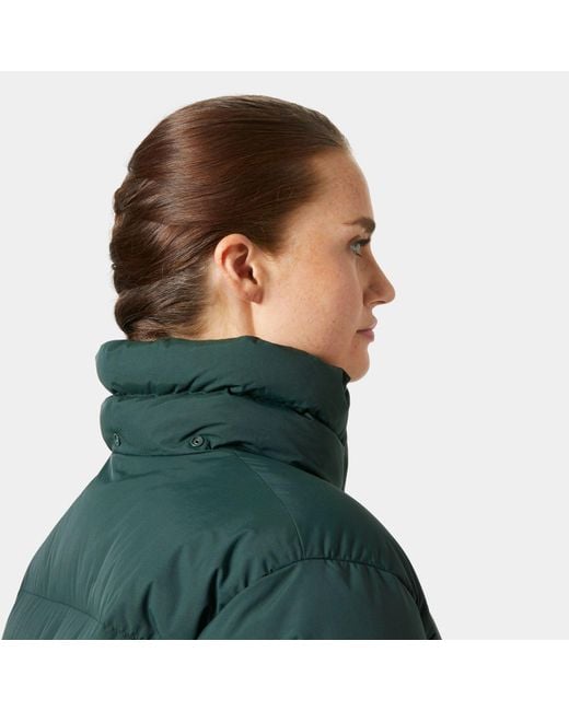 Helly Hansen Green Helly-hansen Aspire Puffy Parka