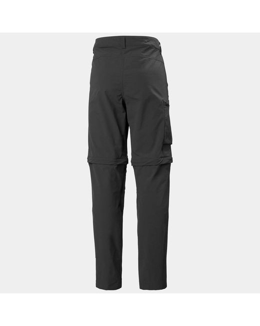 Helly Hansen Gray Brono Softshell Zip Off Trousers for men
