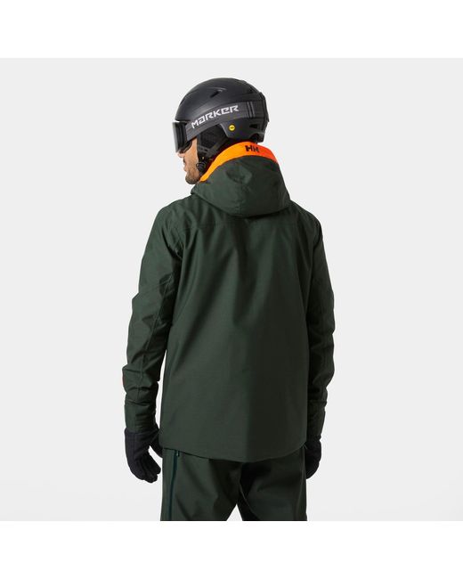 Helly Hansen Green Garibaldi 2.0 Waterproof Ski Jacket for men