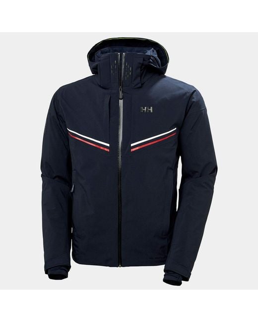 Helly Hansen Blue Alpha Infinity Waterproof Ski Jacket for men