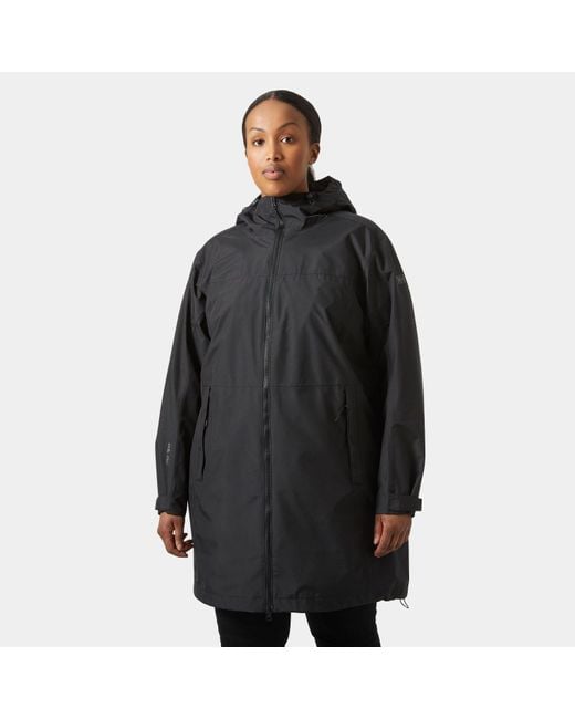 Helly Hansen Black Lisburn Plus Raincoat