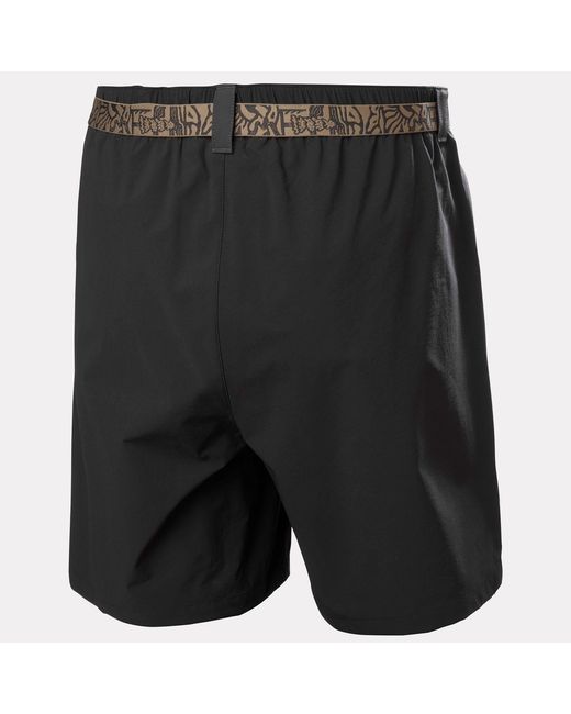 Helly Hansen Black Awe Relaxed Shorts for men