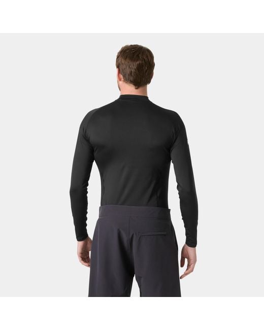 Helly Hansen Black Waterwear Rashguard