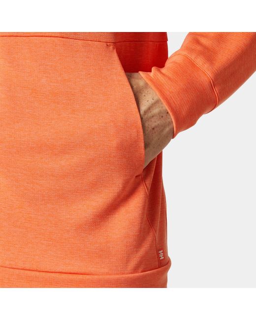 Helly Hansen Herren Hh Lifa Tech Lite Weste Mit Kapuze in Orange für Herren