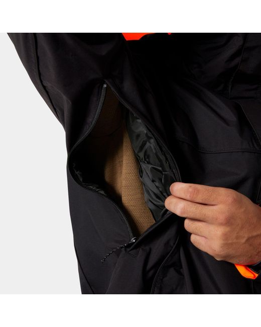 Helly Hansen Black Ullr D Shell Jacket