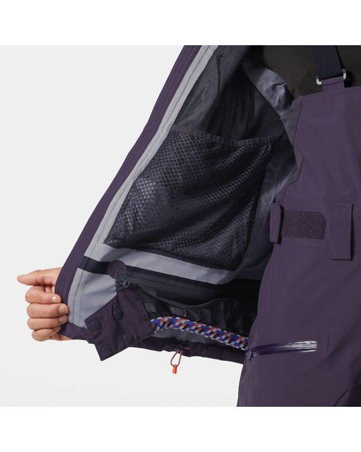 Giacca Shell Sogn 2.0 Uomo Viola di Helly Hansen in Blue da Uomo