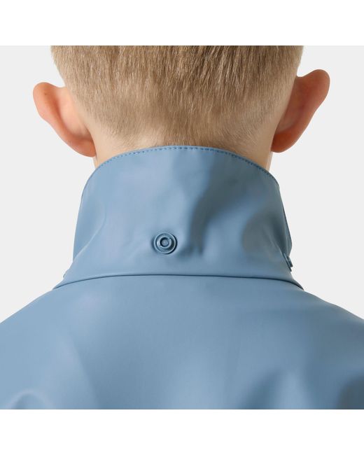 Helly Hansen Blue Junior's Moss Classic Helox Rain Jacket