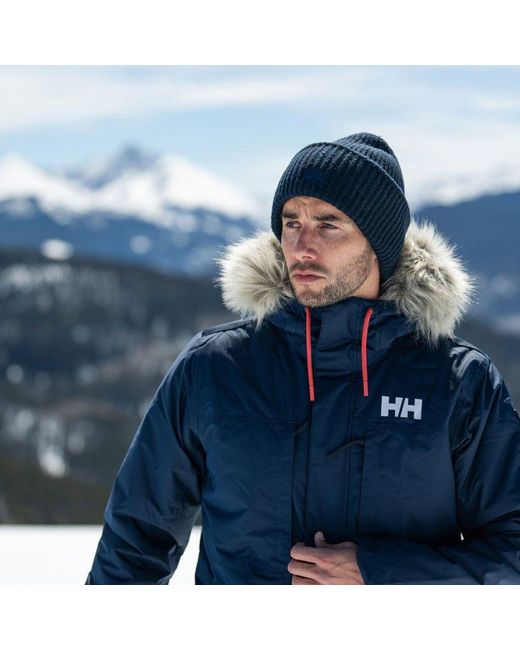 Helly Hansen Blue Helly-hansen 's Soft Rib Beanie Hat