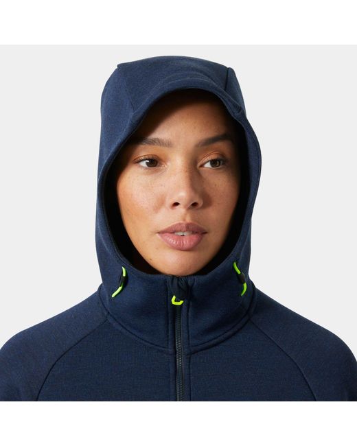 Helly Hansen Blue Hp Ocean Full-Zip Short Jacket