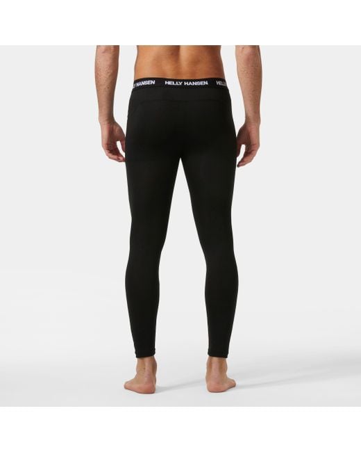 Helly Hansen Black Hh Lifa Pant for men