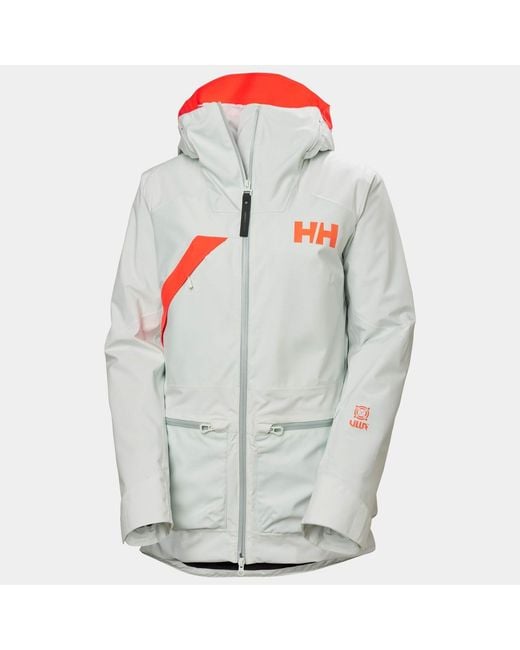 Helly Hansen Metallic Whitewall Lifaloft 3.0 Ski Jacket