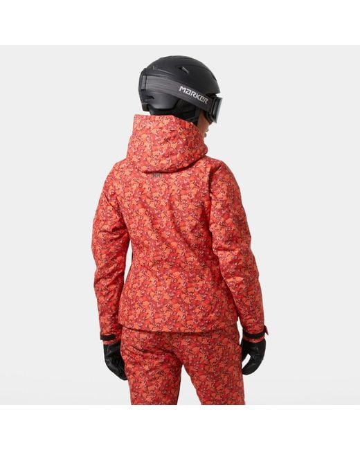 Helly Hansen Red Val-D'Isère 3.0 Jacket