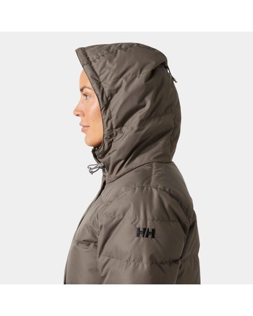 Helly Hansen Green Aden Down Long Parka