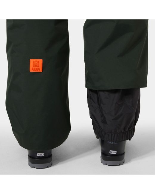 Helly Hansen Black Sogn Insulated Cargo Ski Pants for men