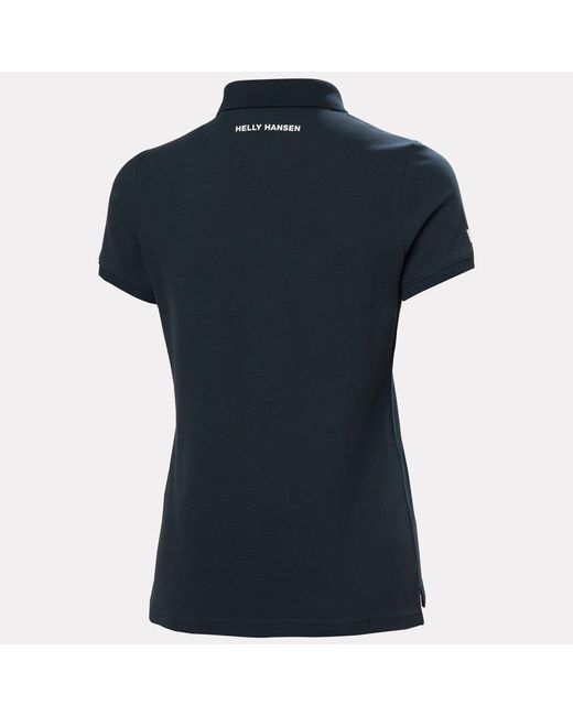 Helly Hansen Blue Crew Polo Pique