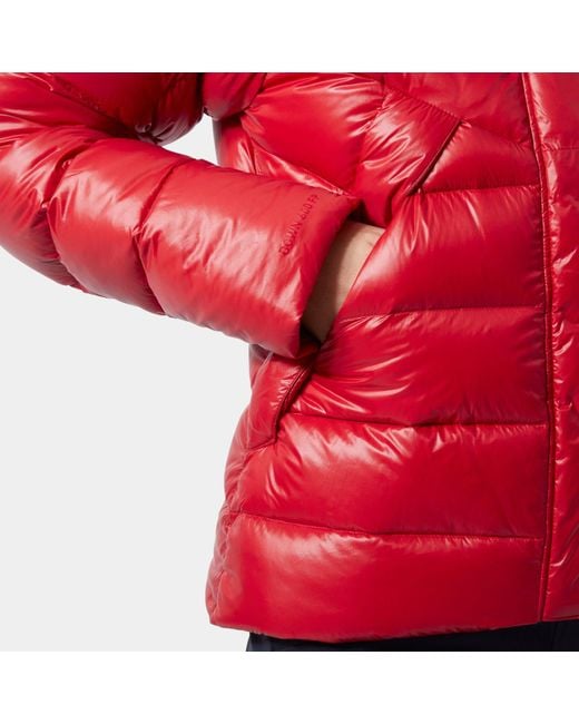 Helly Hansen Red Winter Bliss Down Jacket