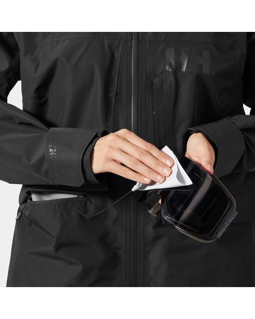 Helly Hansen Black Emiko Shell Jacket