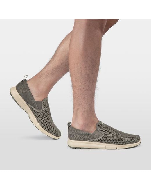 Helly Hansen Gray Ahiga Cushioned Quick-Dry Slipon for men