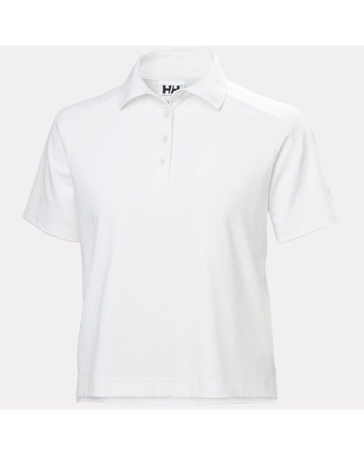 Helly Hansen White Hp Salina Polo