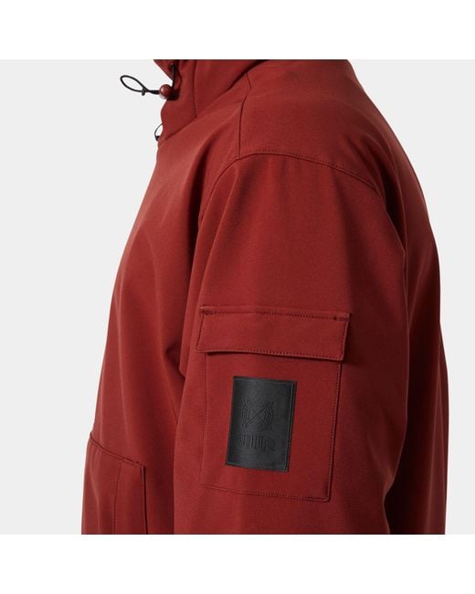 Helly Hansen Red Ullr D Ridable Hoodie