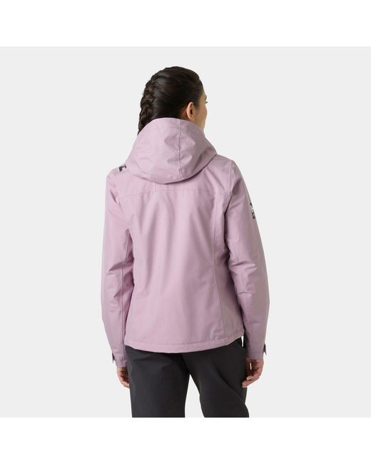 Helly Hansen Purple Crew Hooded Midlayer Sailing Jacket 2.0