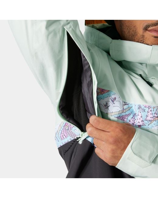 Ullr D Am Jacket Vert Helly Hansen en coloris Blue