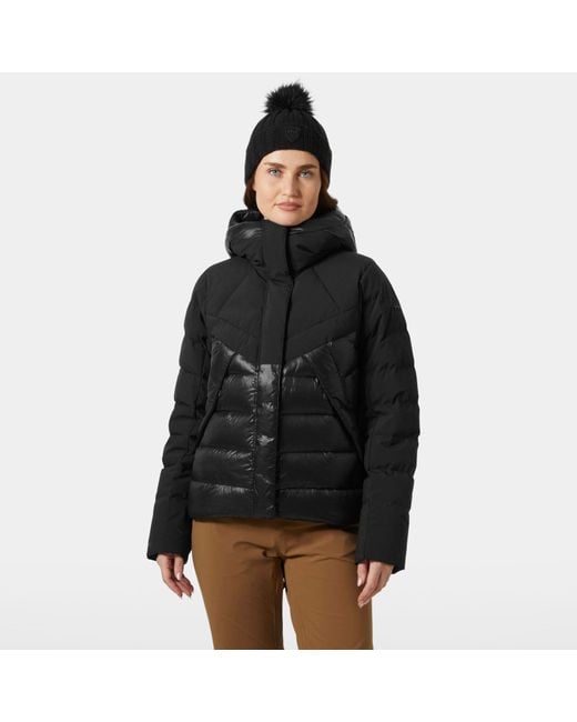 Winter Bliss Down Jacket Mujer Helly Hansen de color Black
