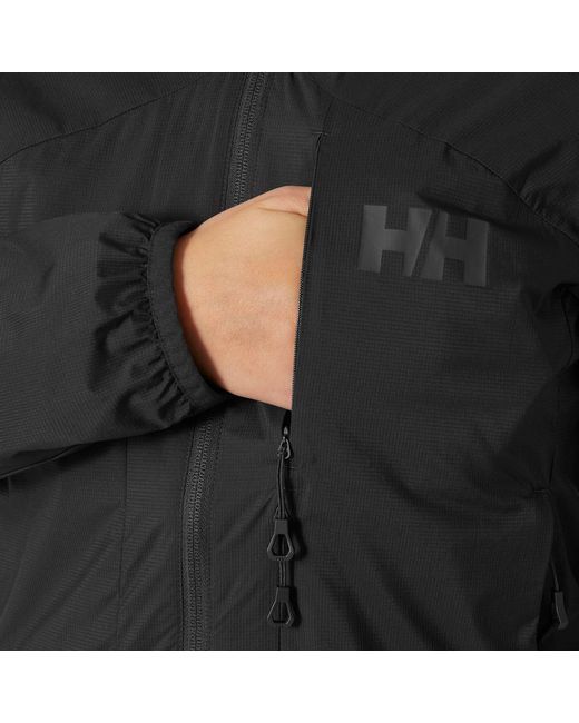 Odin Backcountry Lightweight Hooded Insulator Giacca Nero di Helly Hansen in Black