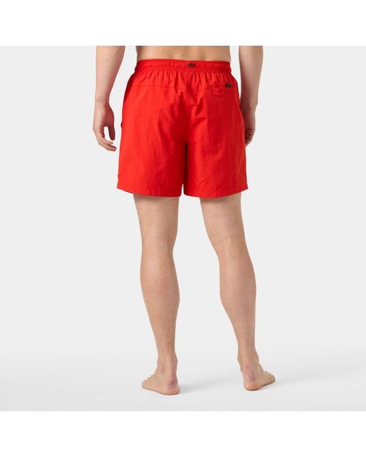 Helly Hansen Red Calshot Trunk 7" for men