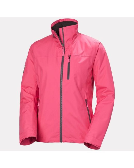 Helly Hansen Pink Crew Midlayer Sailing Jacket 2.0