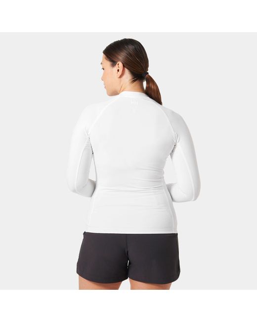Helly Hansen White Waterwear Rashguard