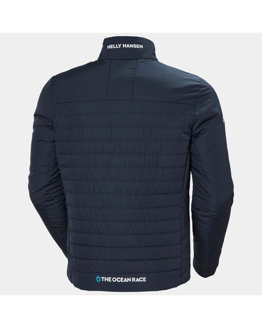 Helly Hansen Blue The Ocean Race Insulated Sailing Jacket for men