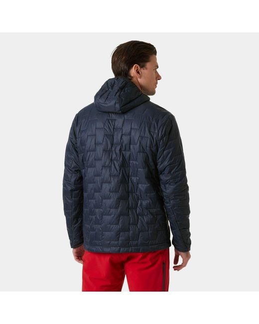 Helly Hansen Blue Lifaloft Hooded Insulator Jacket for men