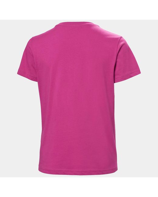 Helly Hansen Purple Hh Logo T-Shirt 2.0