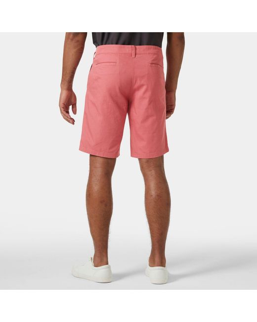 Helly Hansen Red Dock Shorts 10" for men