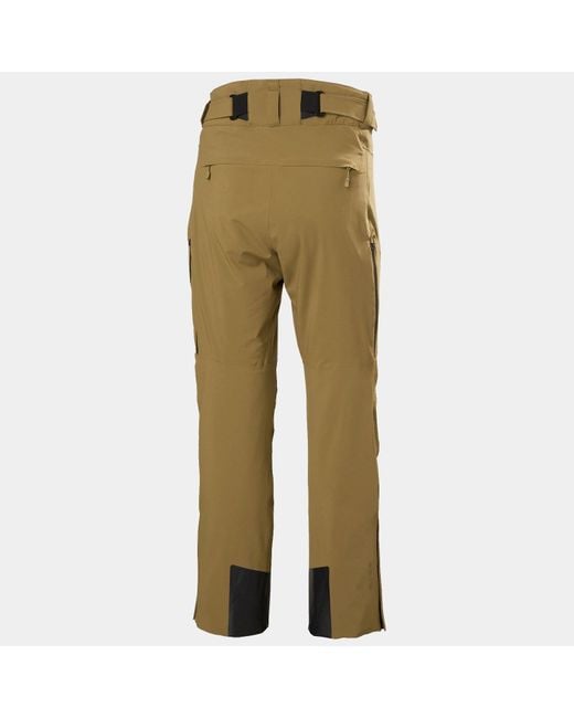 Helly Hansen Green Alpha Lifaloft Lightweight Mountain Ski Trousers