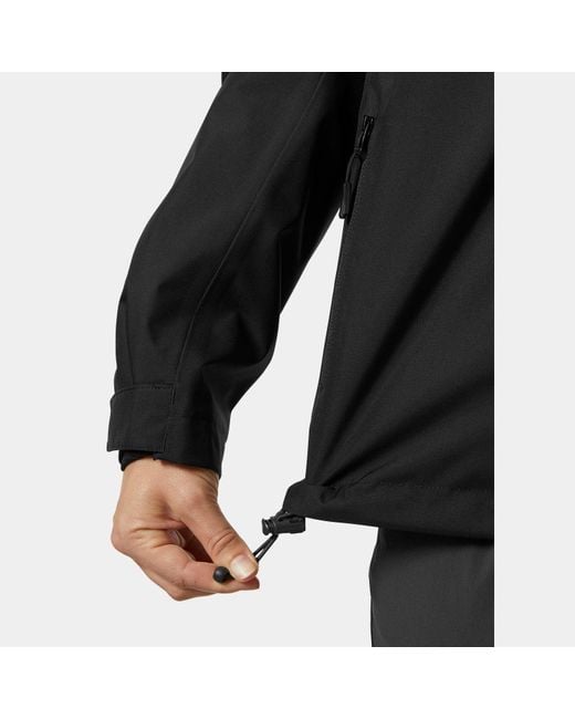 Crew Midlayer Sailing Jacket 2.0 Mujer Helly Hansen de color Black