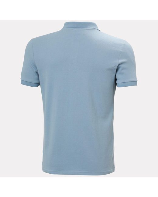 Helly Hansen Blue Toulon Graphic Polo for men