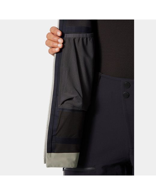 Helly Hansen Gray Verglas Backcountry Ski Shell Jacket